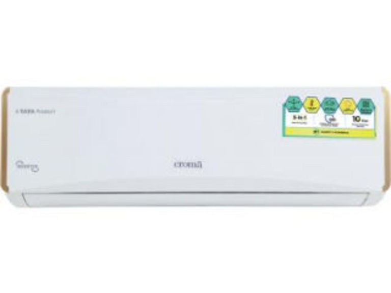 croma 1 ton 3 star split ac