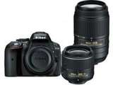 Nikon D5300 (AF-S 18-55mm VR II and AF-S 55-300mm VR Kit Lens) Price In India