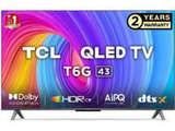 TCL 43T6G 43 inch 4K (Ultra HD) QLED Price In India